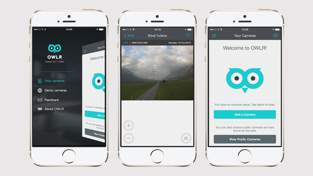 OWLR camera control app